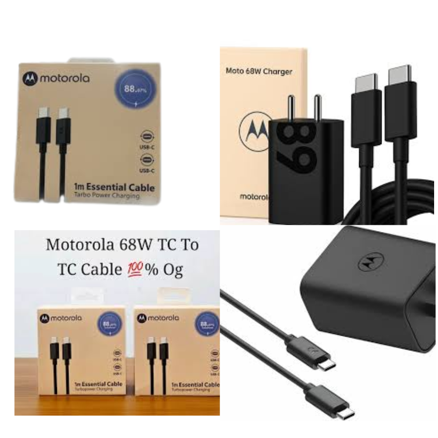 moto charger & cable