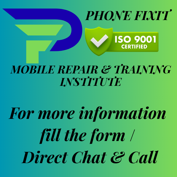 phone fixit logo with information